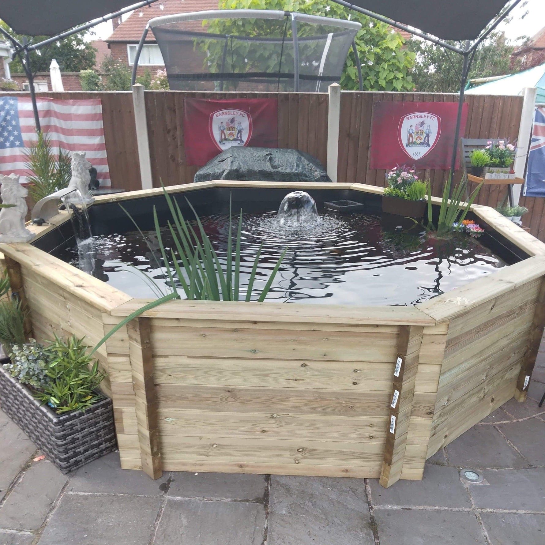 Embrace Nature: The Benefits of a Timber Above-Ground Garden Pond