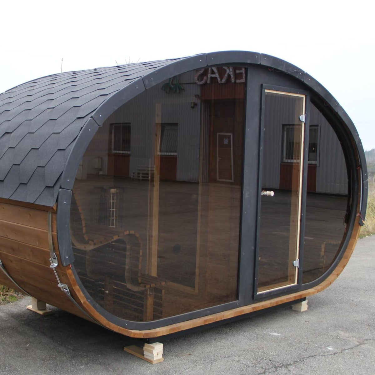 Hobbit Sauna, various sizes, Wood-Fired or Electric.