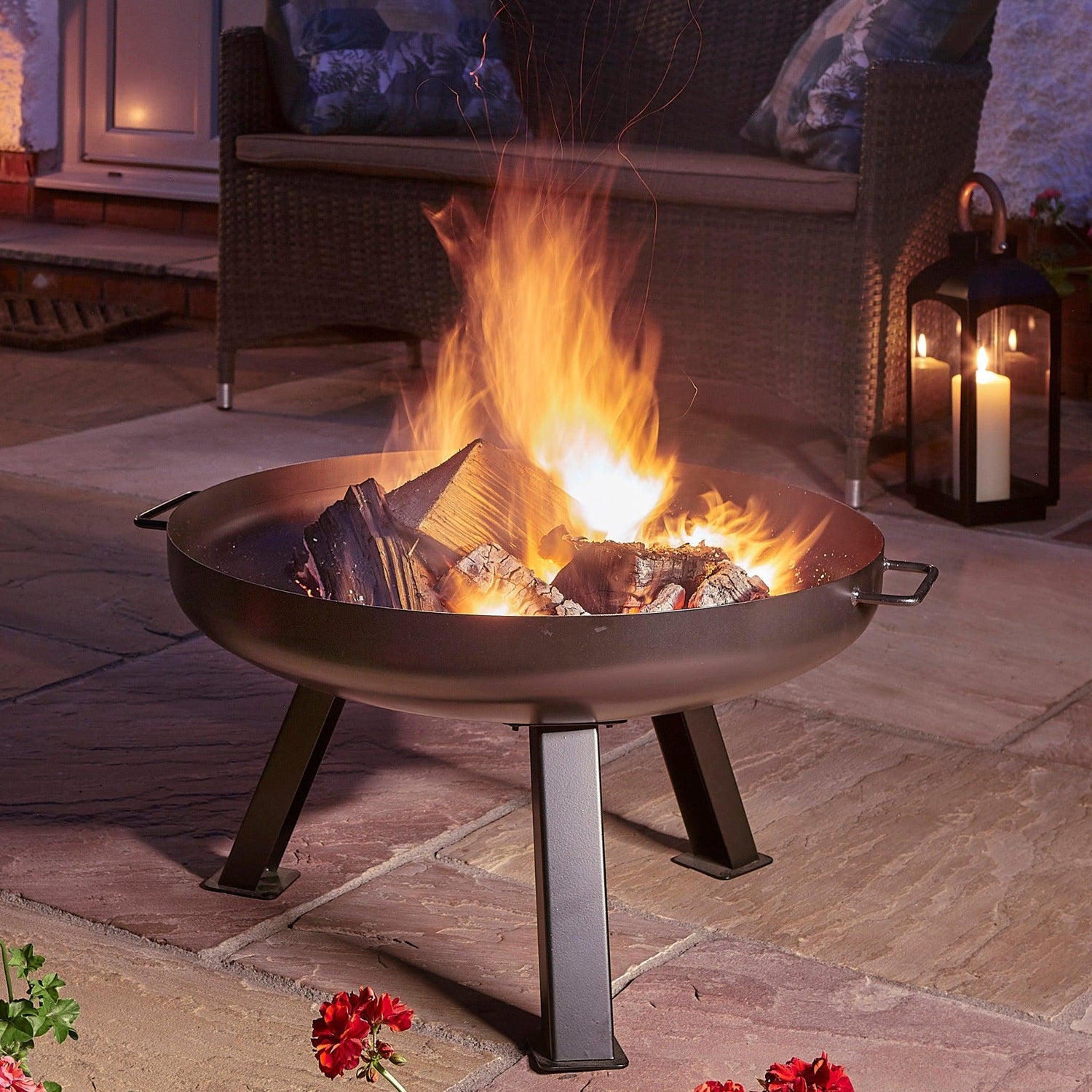 Steel 60cm fire pit