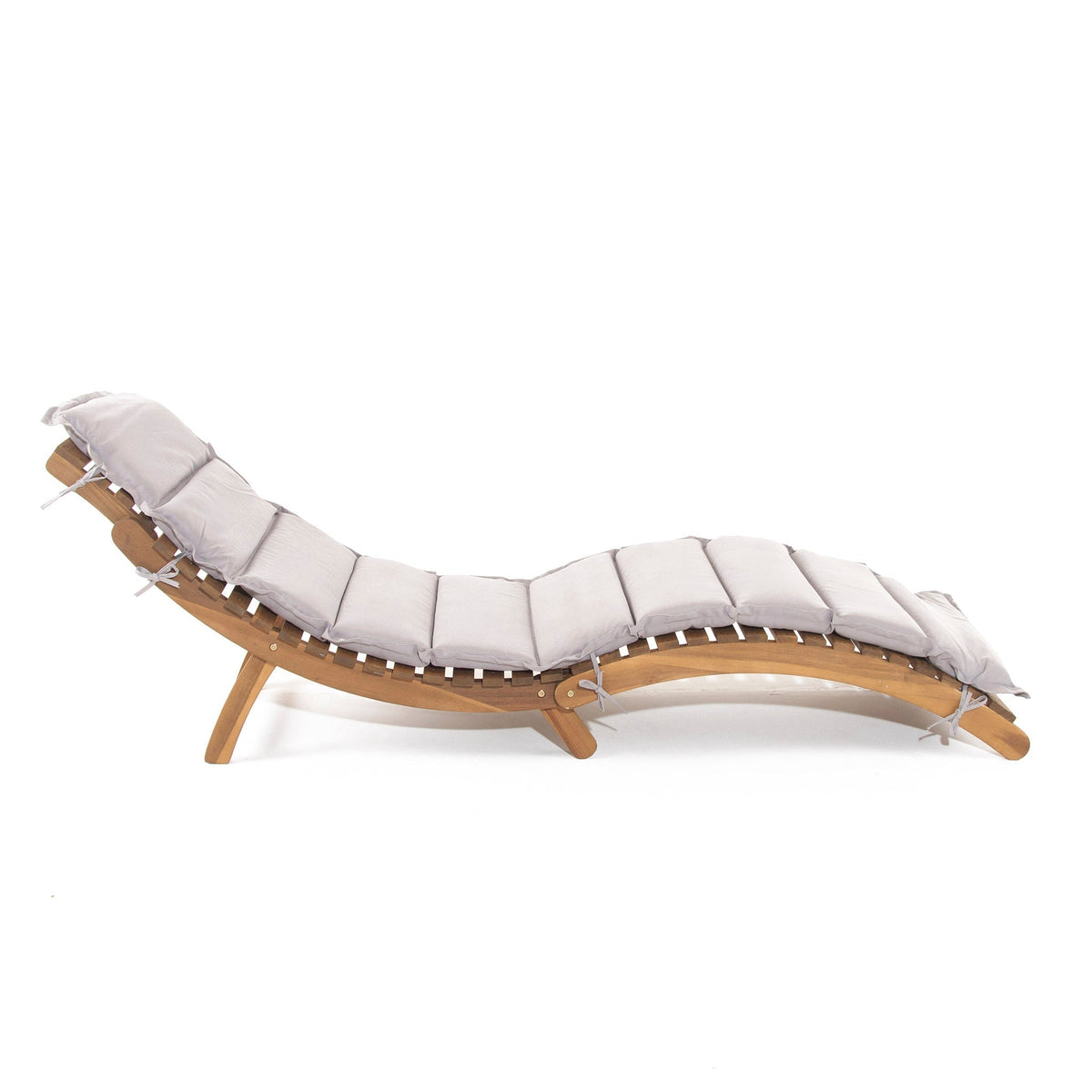 Acacia Wave Sun Lounger