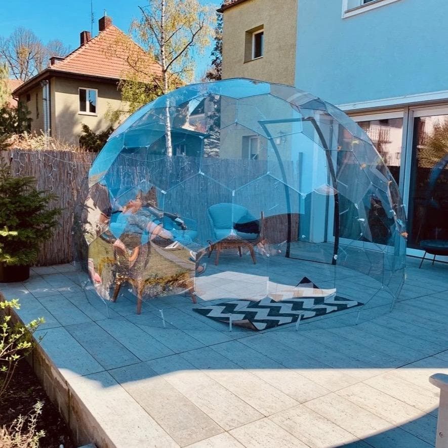 HypeDome S, Very Strong Transparent Garden or Restaurant Igloo