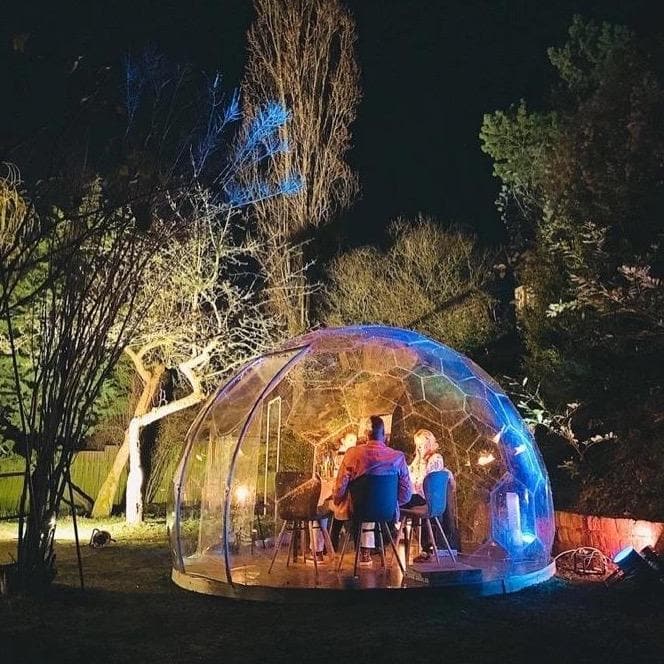 HypeDome S, Very Strong Transparent Garden or Restaurant Igloo