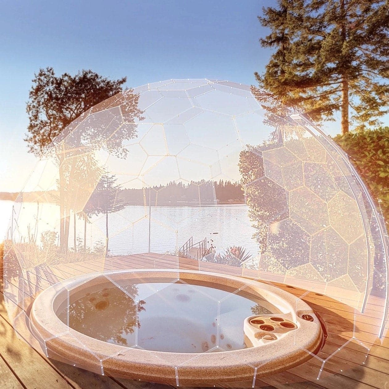 HypeDome S, Very Strong Transparent Garden or Restaurant Igloo