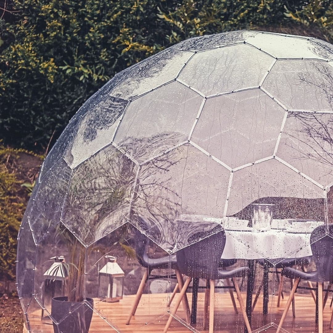 HypeDome S, Very Strong Transparent Garden or Restaurant Igloo