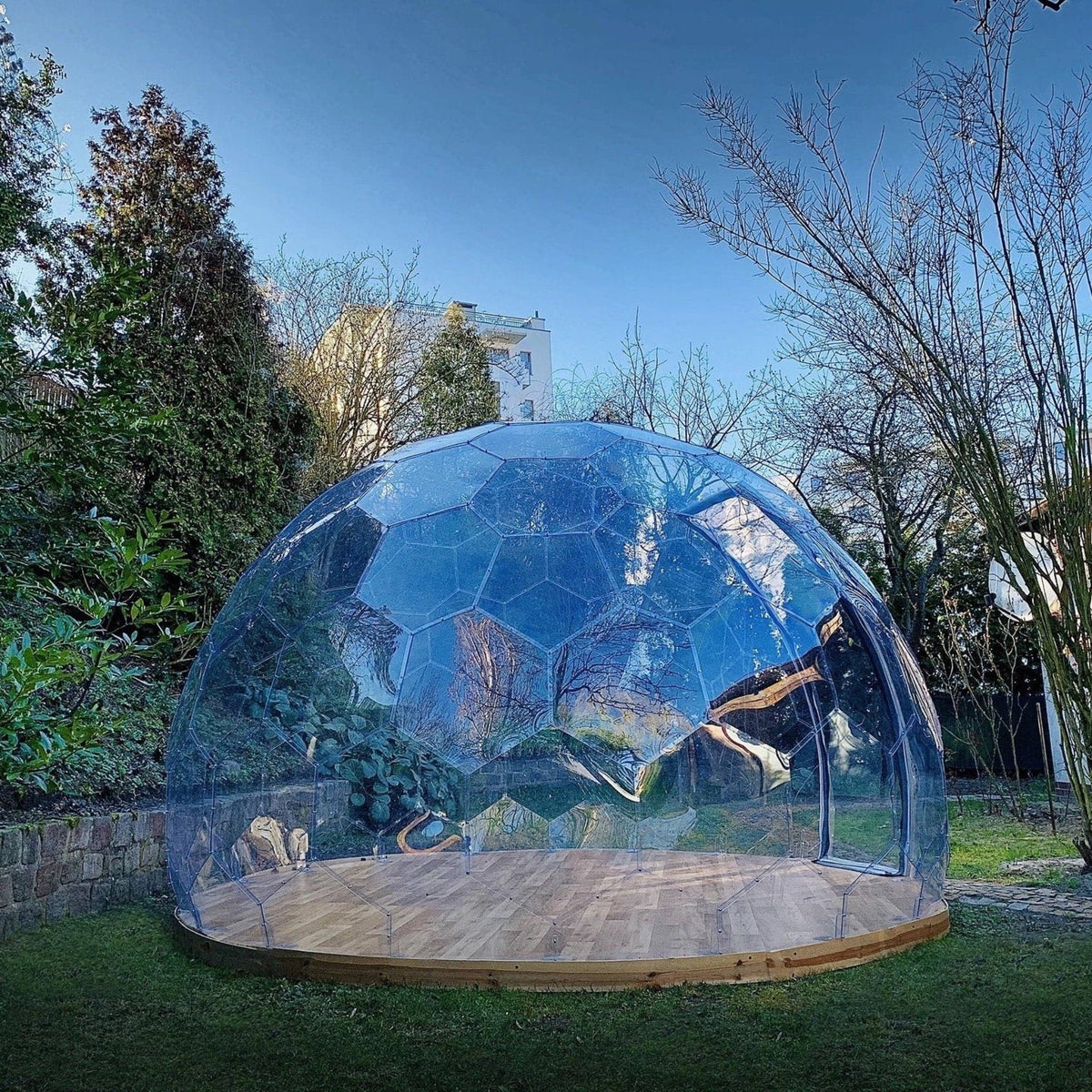 HypeDome S, Very Strong Transparent Garden or Restaurant Igloo