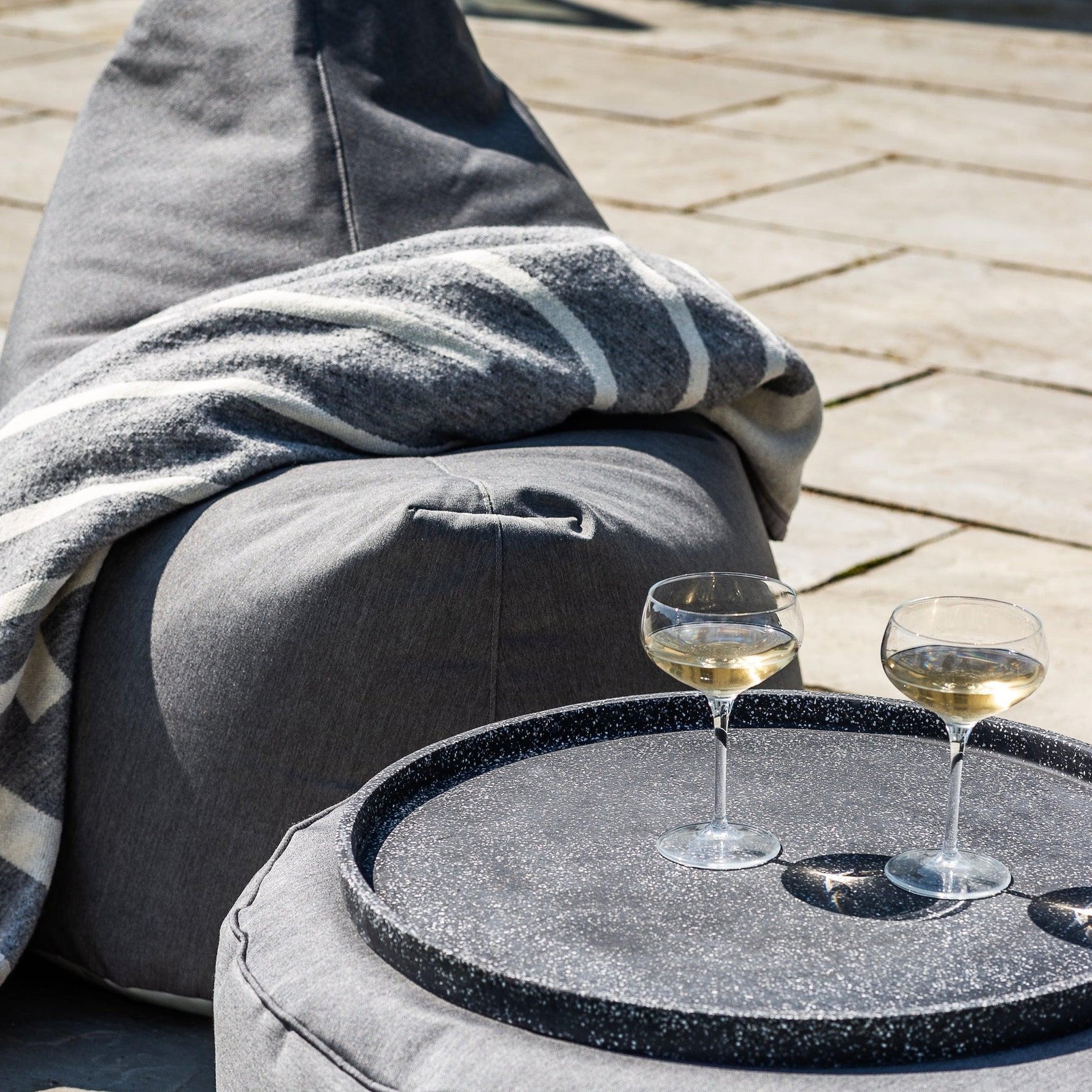 Lounge Satellite Luxurious Outdoor Beanbag Chair - By Trimm - Real Scandinavian Quality