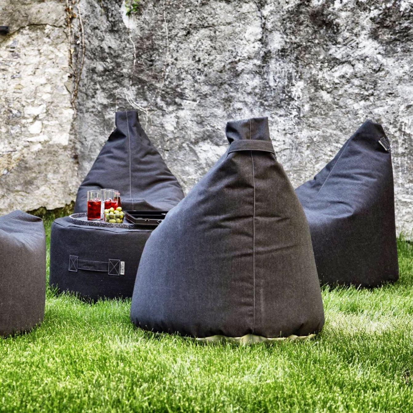 Lounge Satellite Luxurious Outdoor Beanbag Chair - By Trimm - Real Scandinavian Quality