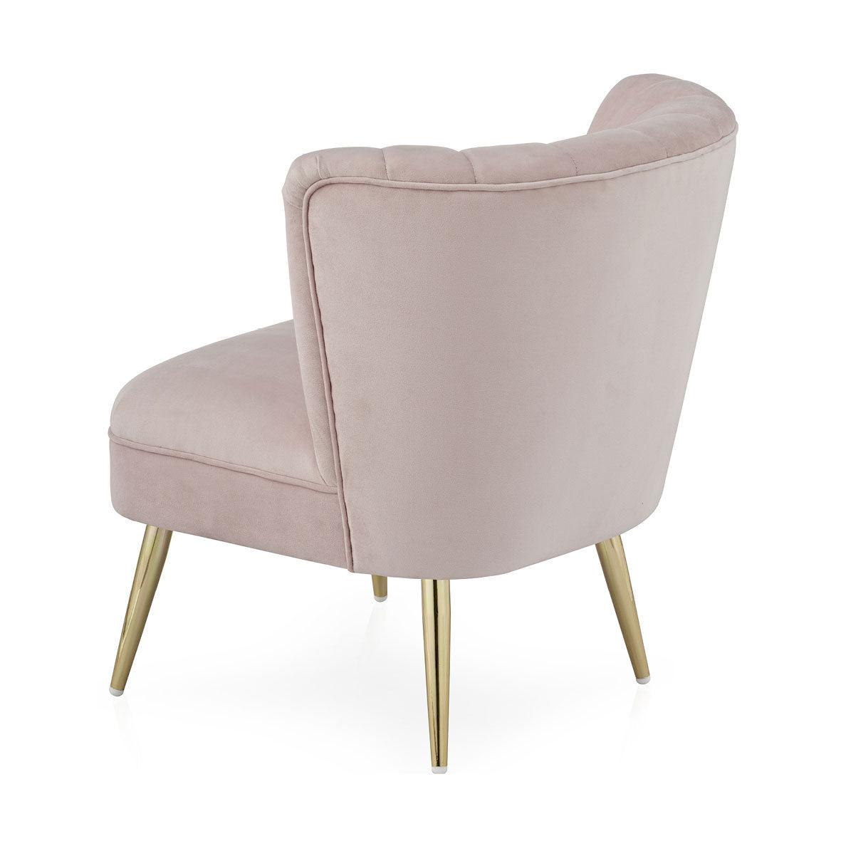 Quince | Cocktail Chair in Blush Pink